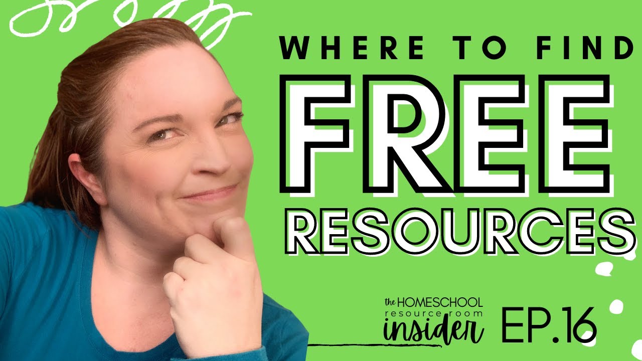 Where can I find (actually good) FREE homeschool resources?