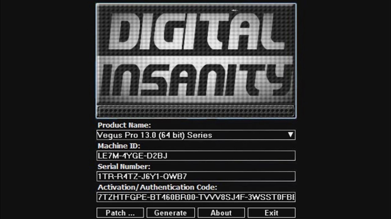 Digital Insanity keygen music