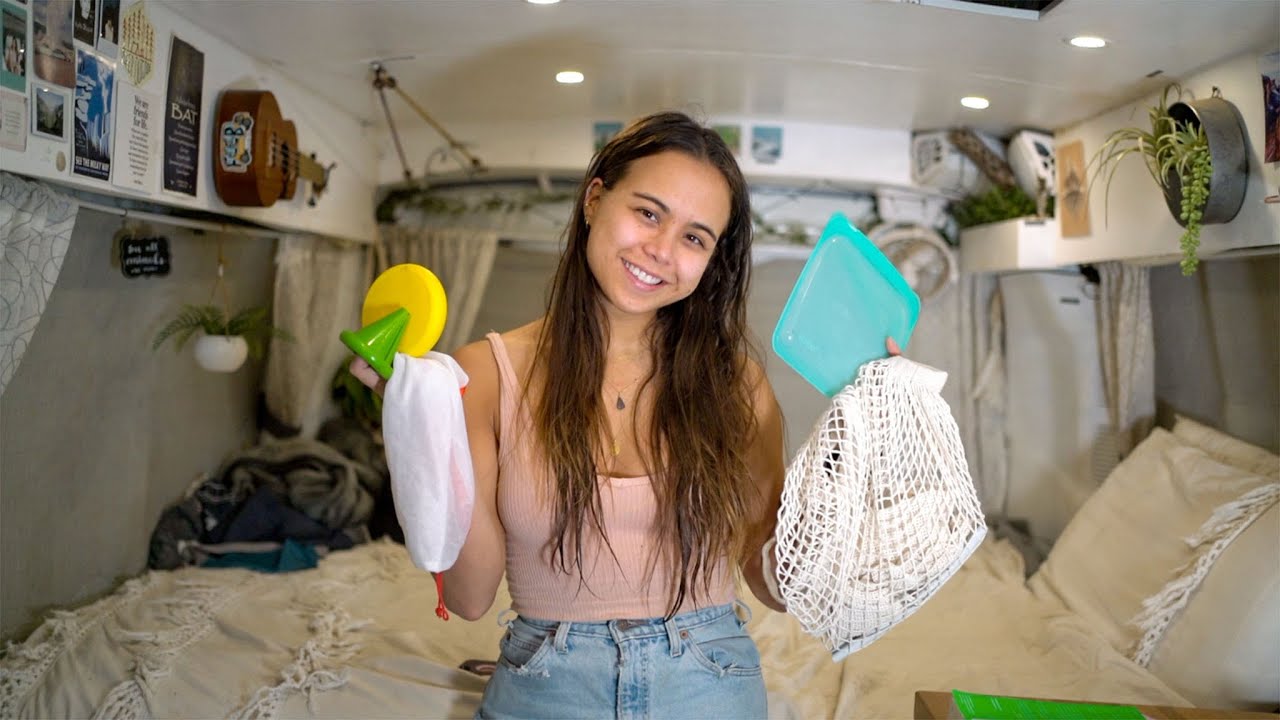 zero waste tricks for vanlife