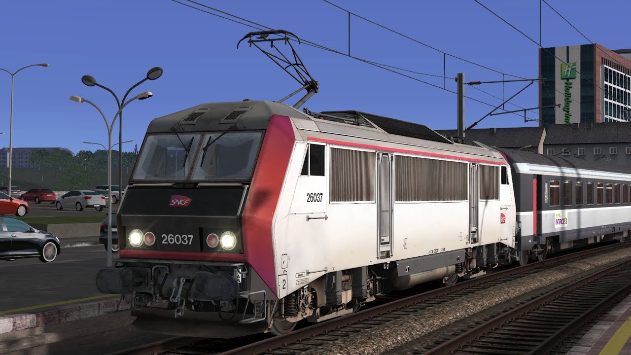 Train Simulator Classique : Intercités St-Lo Paris jusqu'à Caen en BB26000 !