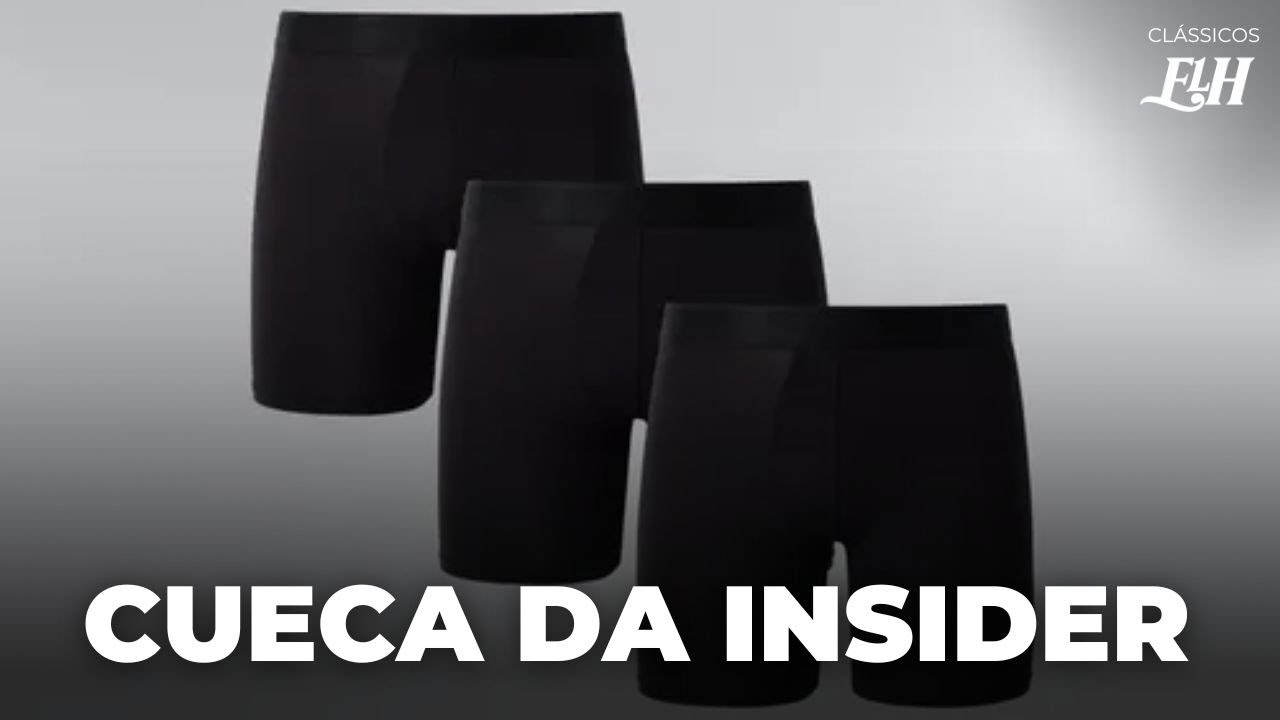 Review: testamos a CUECA COMFORT da INSIDER (anti-odor e anti-suor)