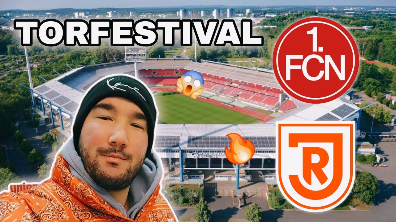 11 TORE OMG 😱 TORFESTIVAL IN NÜRNBERG 🔥 1. FC Nürnberg vs SSV Jahn Regensburg | Stadionvlog 🏟⚽️