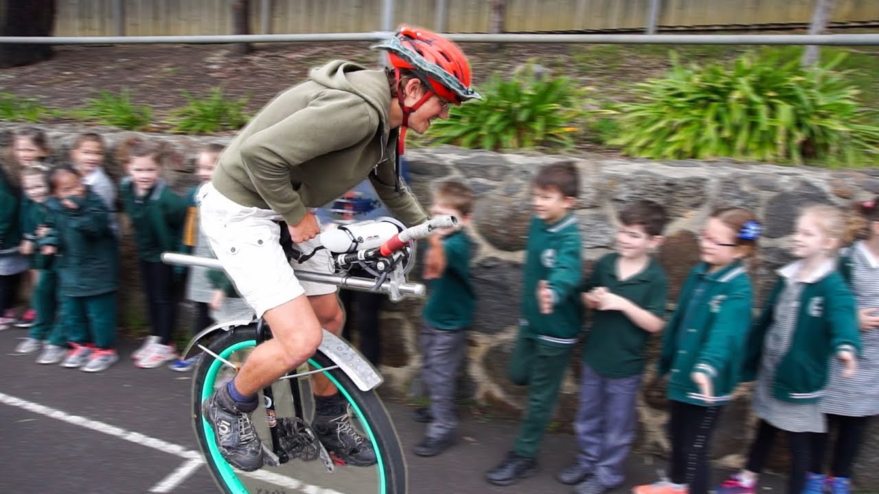 Did my school talk go ok? // Ep.7 Unicycling Across Australia