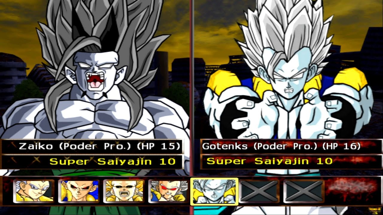 JHKUNO 89 vs MODS MAS CHETADOS 🔥 | ZAIKO SSJ 10 PODER PROHIBIDO vs GOTENKS SSJ 10 PODER PROHIBIDO