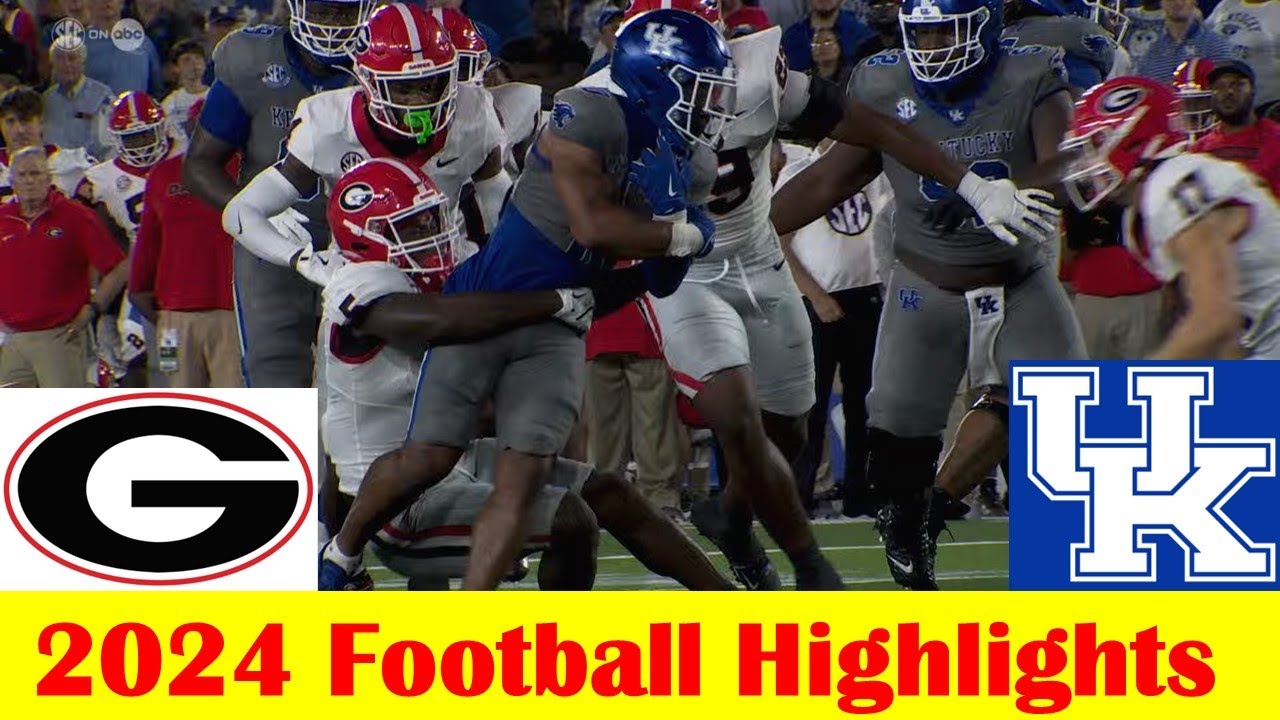#1 Georgia vs Kentucky Football Game Highlights 9 14 2024
