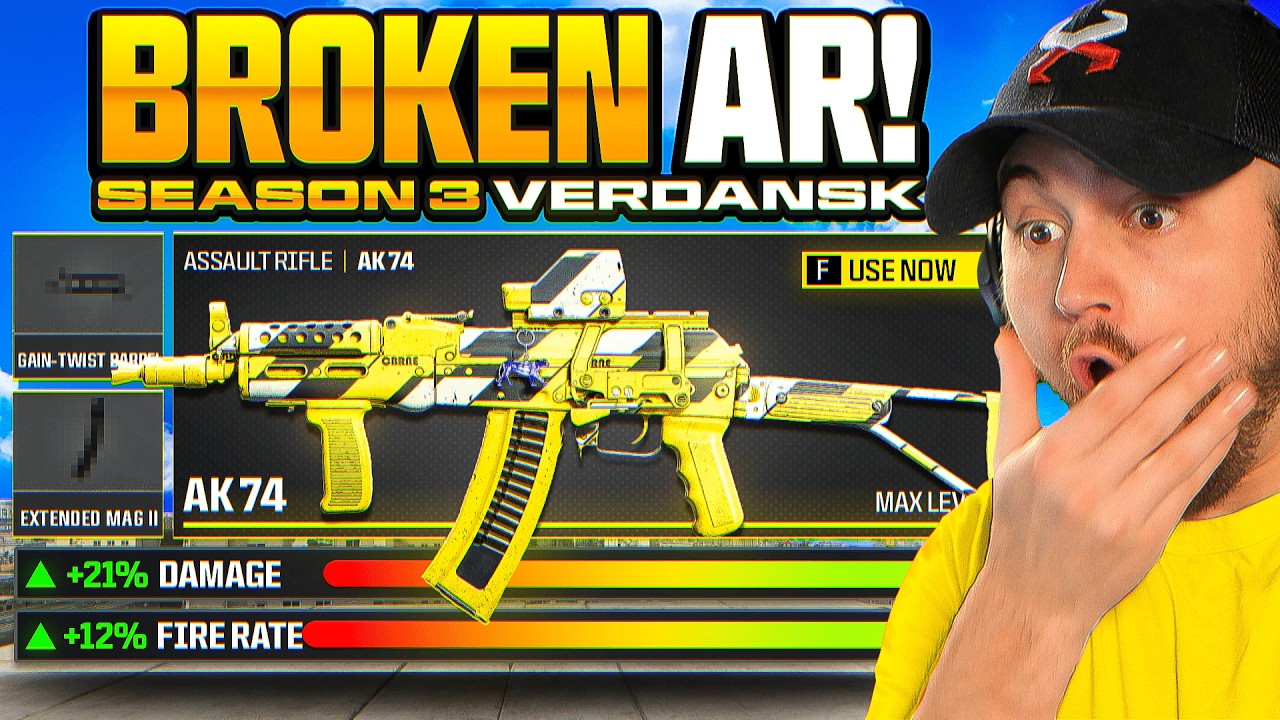 Use this *BROKEN* META AR RIGHT NOW in WARZONE BO6 SEASON 3! (Best AK 74 Loadout for Warzone 3)