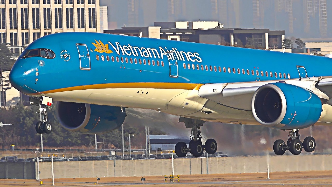 4K 인천공항 비행기 이착륙 20분 ✈️ 활주로 명장면 Plane Spotting