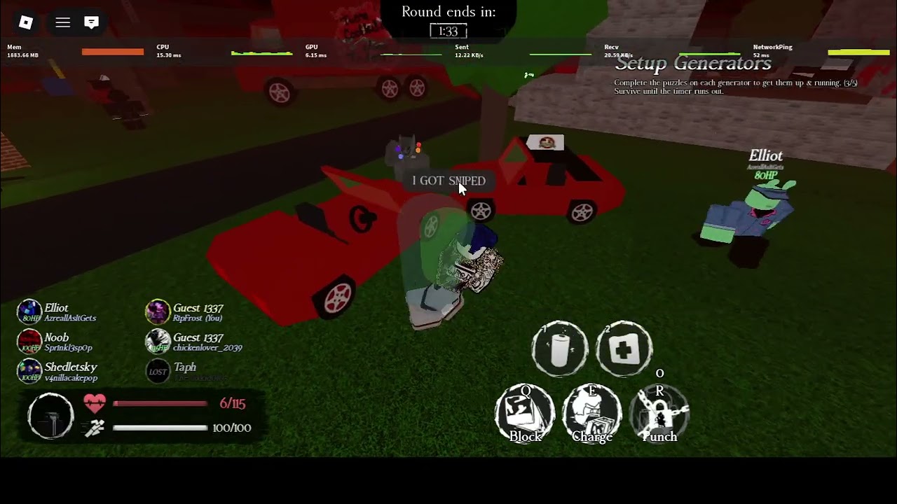 Level 311 Guest 1337 TRIES to destroy killers in Roblox Forsaken (AGAIN)