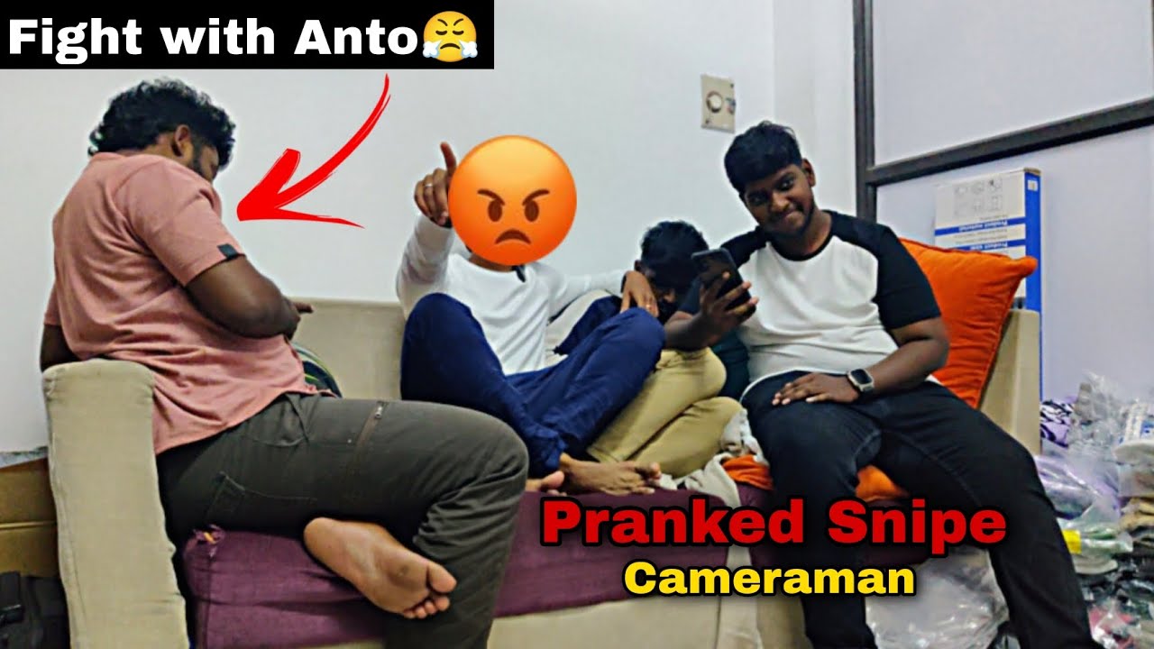 Pranked Snipe cameraman 😆 | Fight with Anto 🤬 | #June202023 Analskyb Analdas