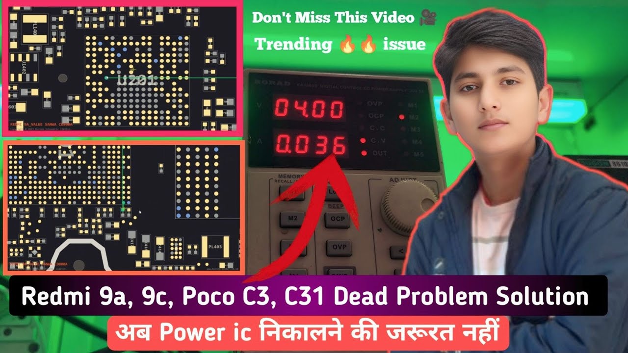 Redmi 9a, 9c, Poco C3, C31 Dead Problem Solution 2025 || Redmi 9a Dead Solution Low Booting Solution