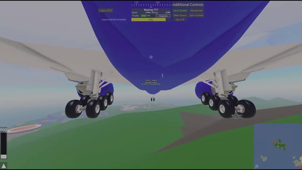 Doing A Landing Competition