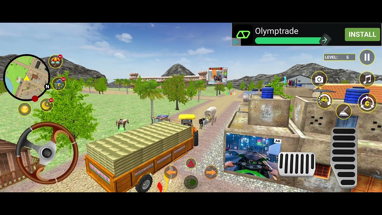 ## tractor Mein dhaan load karte hue Kisan romntik video