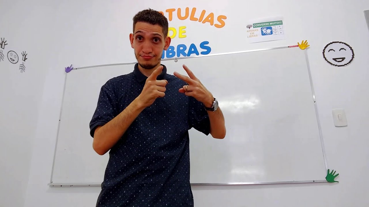 RECONHECER - SINAL EM LIBRAS