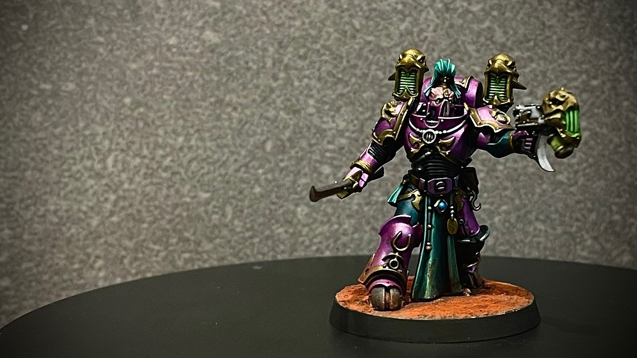 Painting Emperors Children with True Metallic Metals