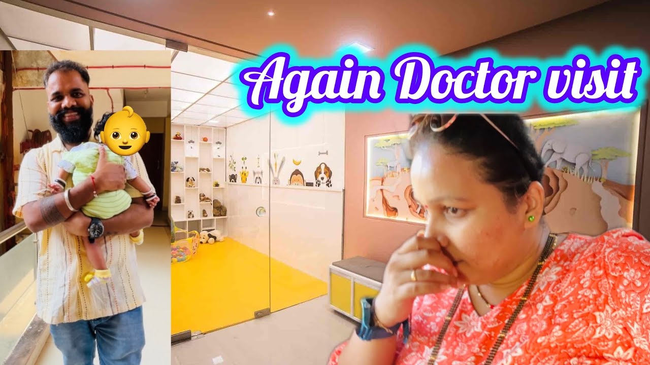 We took the baby back to the Doctor| Now I have to handle all the things alone 😞