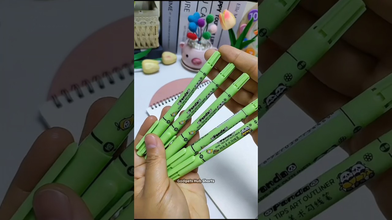 Double Color in One Marker?! 😍✏️ So Satisfying & Cool Stationery Items 😘🖍️ 