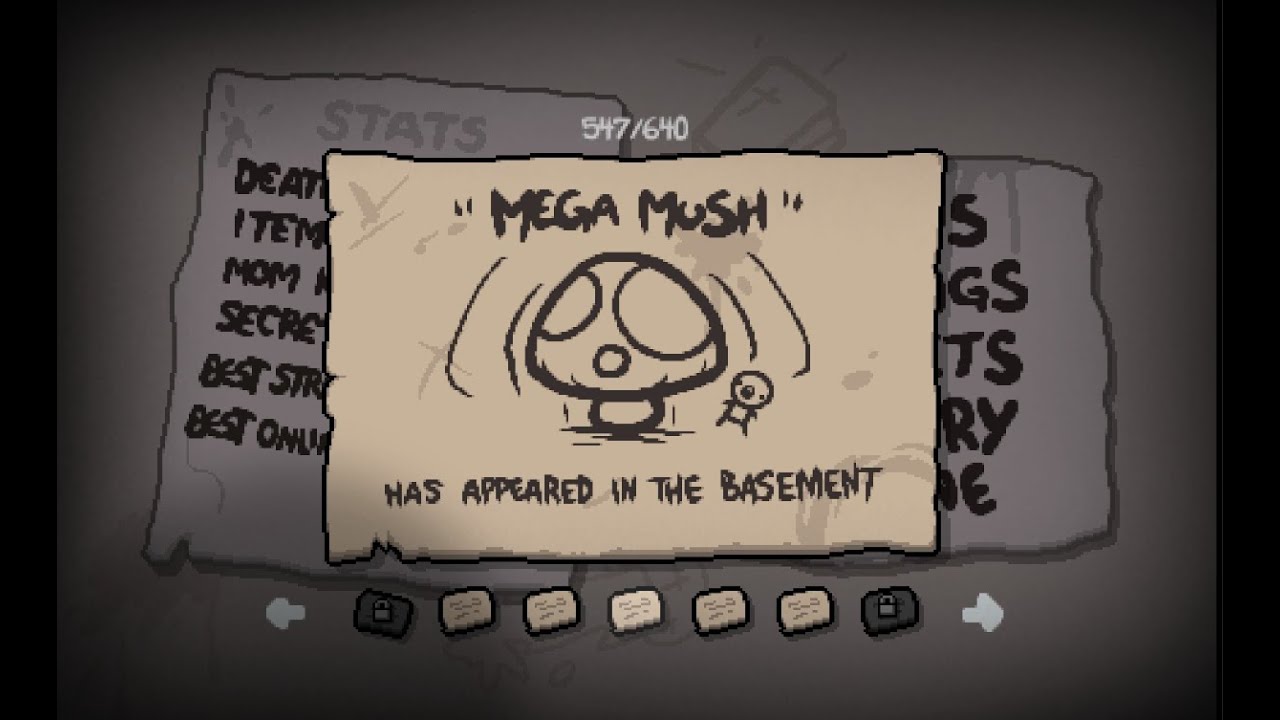 Underwhelming Mega Mush Unlock [The Binding of Isaac]