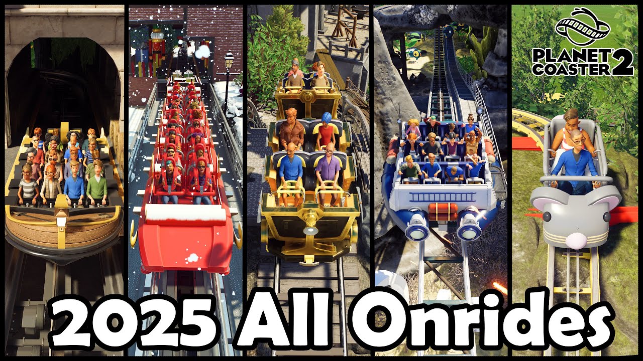 The Ultimate 2025 Coaster Bundle | My 2025 Planet Coaster 2 Projects