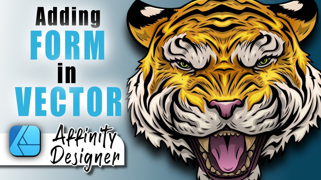 How to Add Form to Your Vector Illustrations in Affinity Designer
