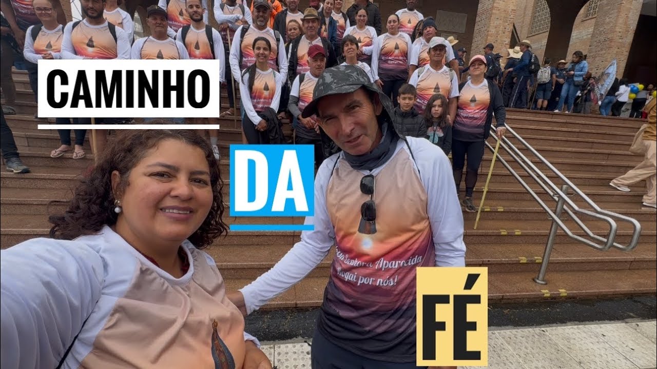 Romaria de Cristina MG até o Santuário de Aparecida!concluída com sucesso!Ep-233