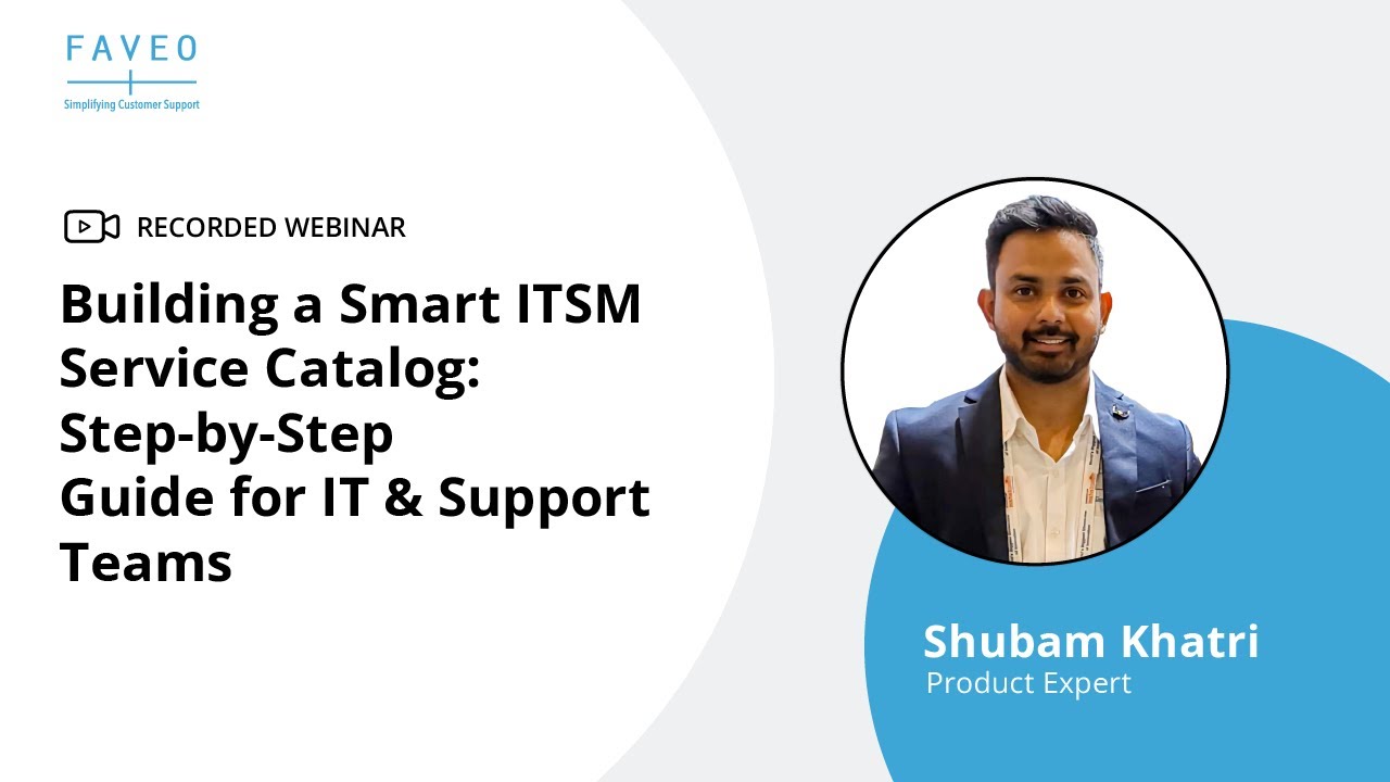 Building a Smart ITSM Service Catalog Step by Step Guide for IT & Support Teams
