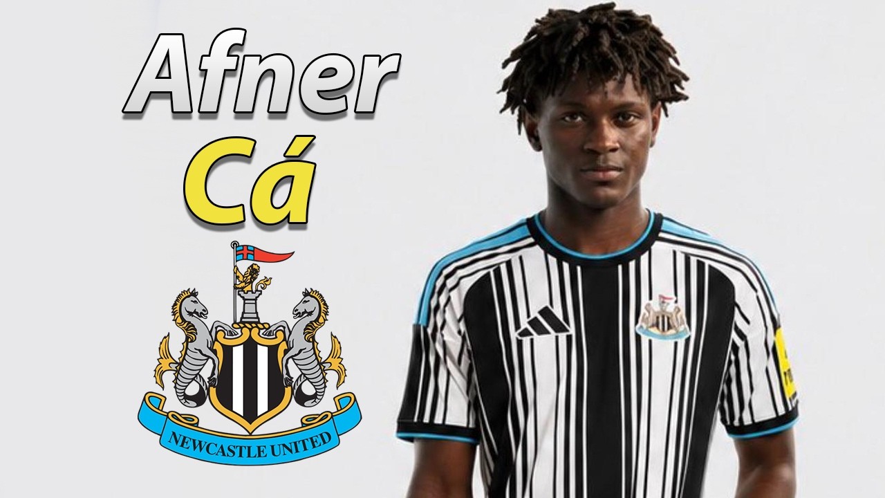 Afner C&aacute; ● Welcome to Newcastle 2026 ⚫️⚪️🇬🇼 Goals & Skills