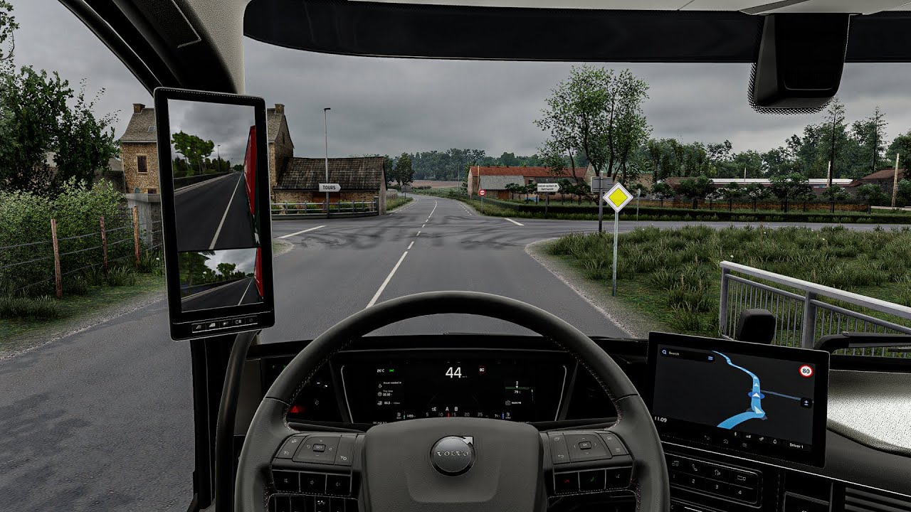 4K Heavy Realistic Ultra Graphic | Euro Truck Simulator 2 1.57 Mod By Snowymoon Gameplay