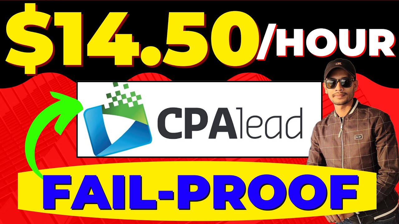 CPALead CPA Marketing Free Tutorial 2022 | (Make $14.50/Hr)