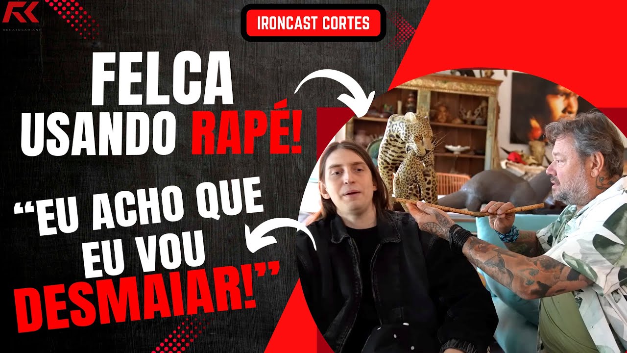 RICHARD RASMUSSEN FEZ O FELCA USAR RAPÉ PELA PRIMEIRA VEZ – IRONCAST CORTES