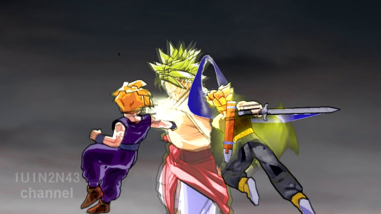 [IF] もしブロリー映画でゴハンが覚醒したら /Broly Vs Z-Warriors.-What-If [ゲームで再現]