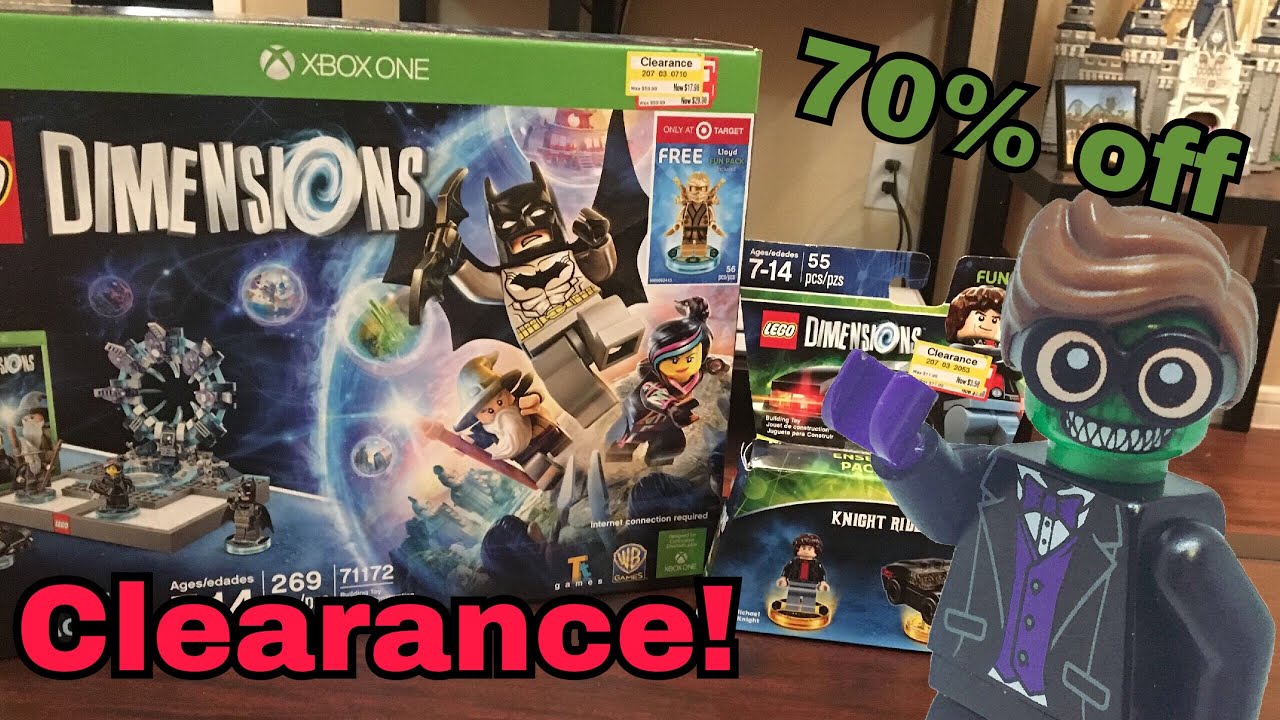 MASSIVE Lego Dimensions Clearance at Target Stores