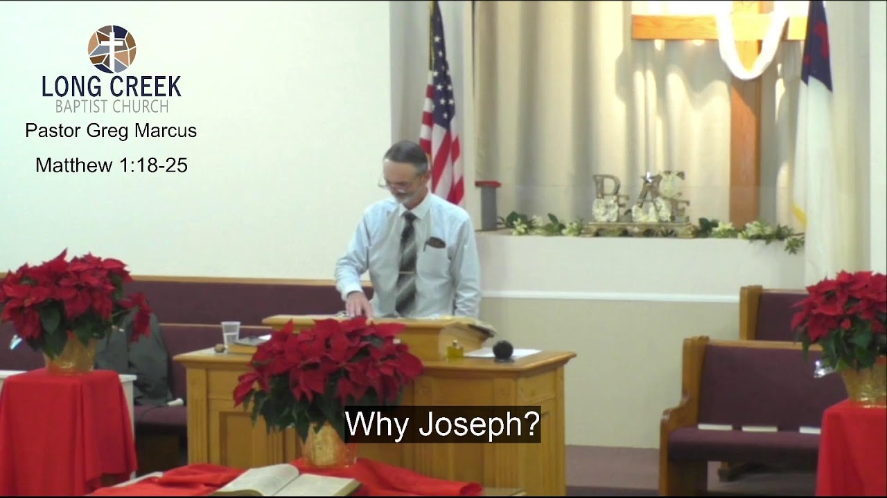 Why Joseph?