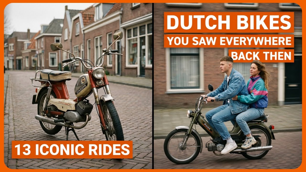 13 Iconic mototbikes You Used to See Everywhere in the Netherlands