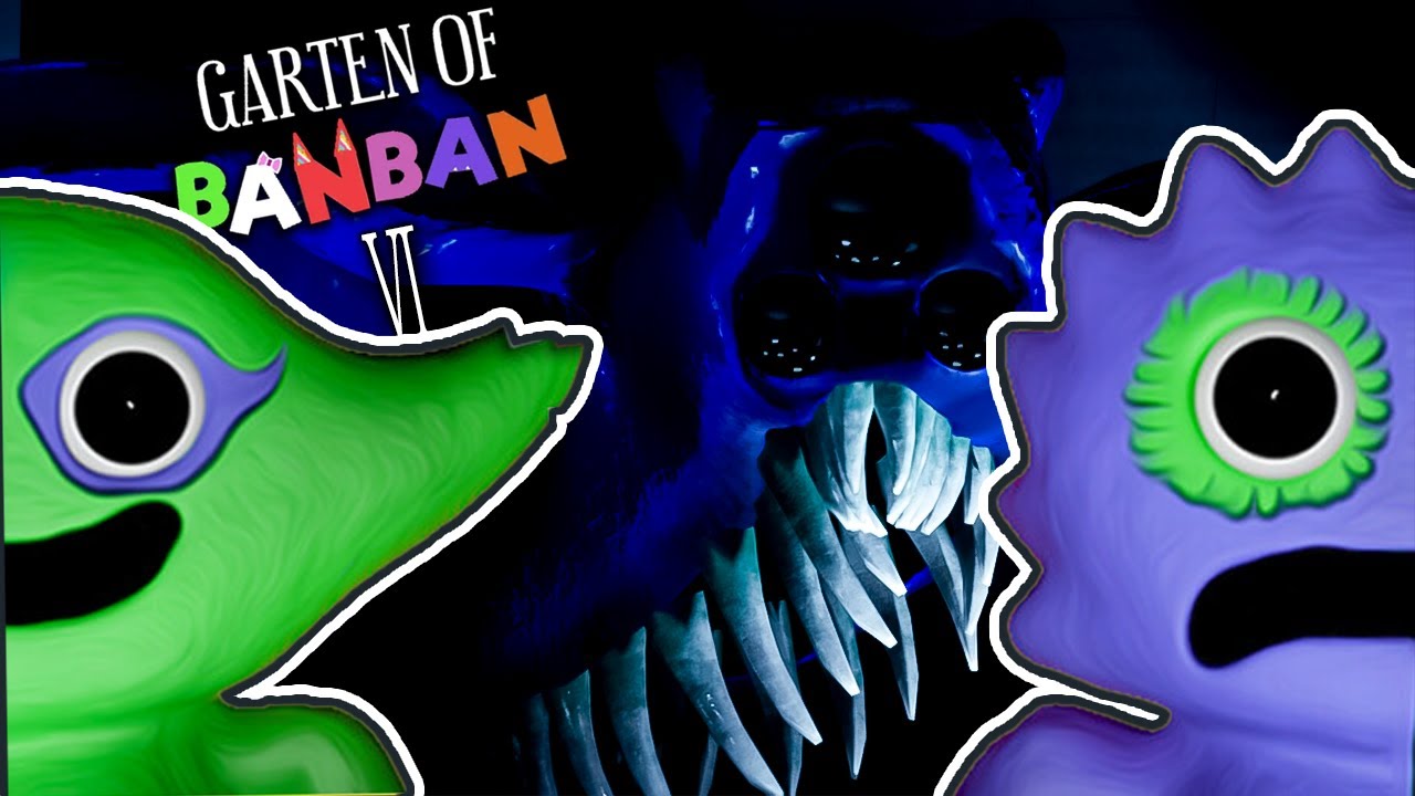 もっと地下へ。逃げた先にいる化物たち【ガーデンオブバンバン6 / Garten of Banban 6】