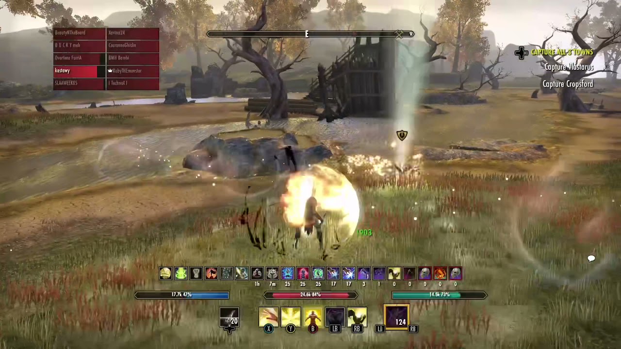 Eso magplar 650 cp on fire Xbox EU server