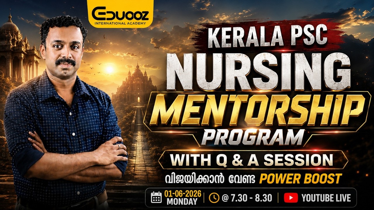 NURSING | Mentorship Program with Q & A Session | Live today @ 7.30 pm