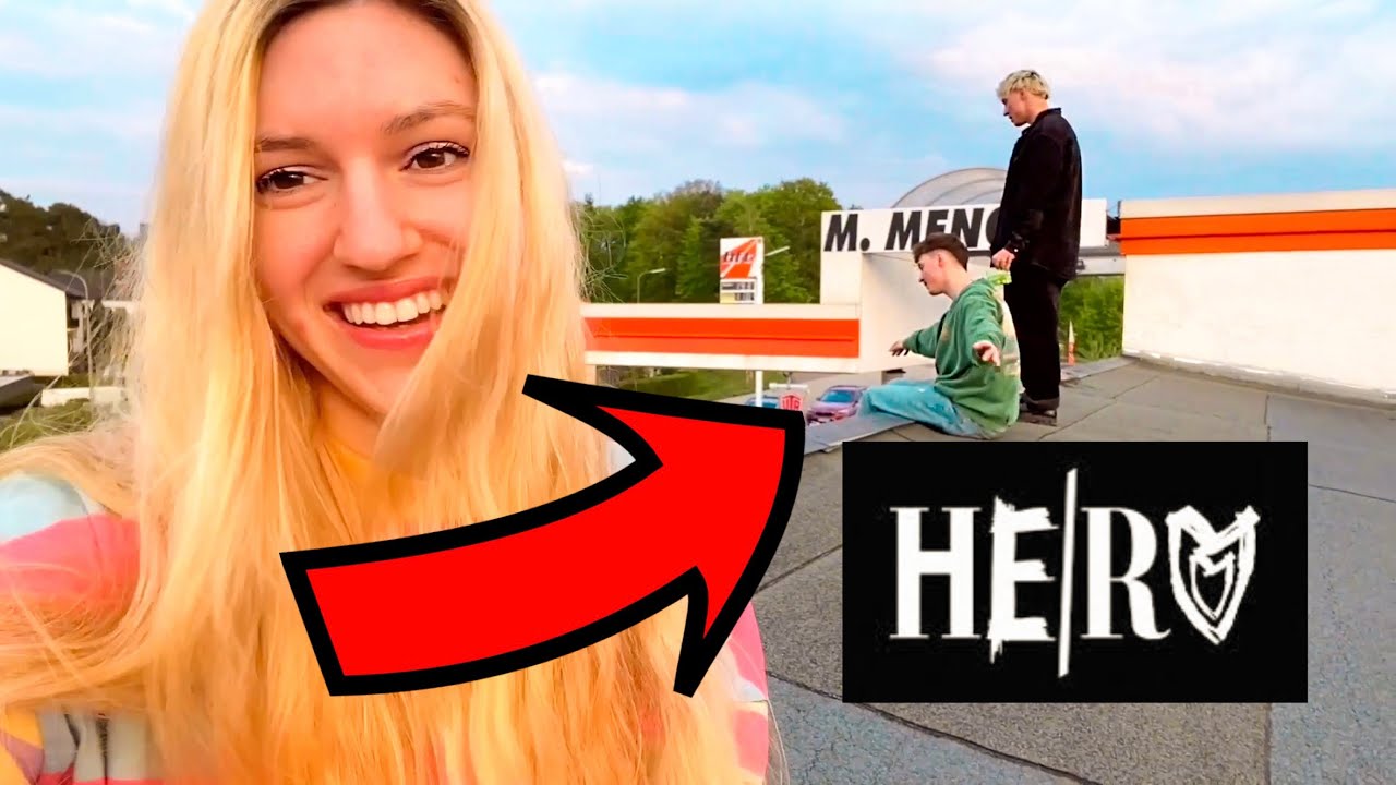Musikvideo Dreh AN TANKSTELLE mit Heiko & Roman