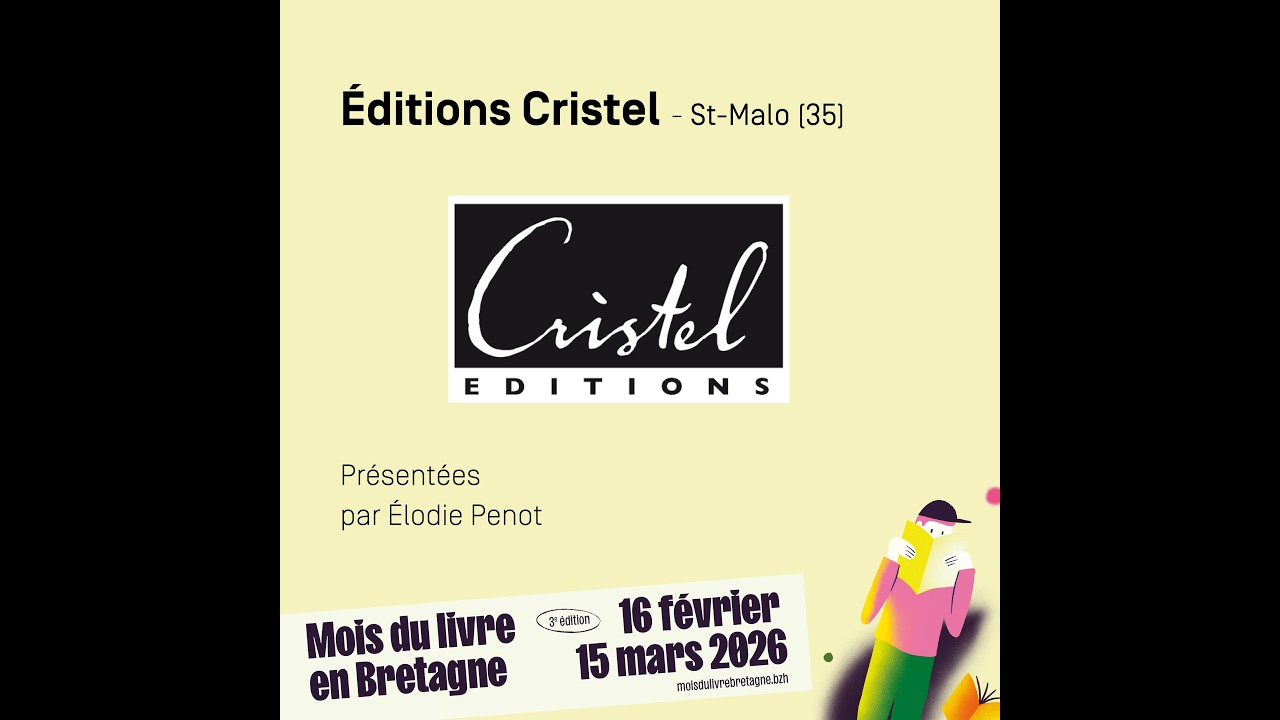 Editions Cristel - Mois du livre en Bretagne 2026