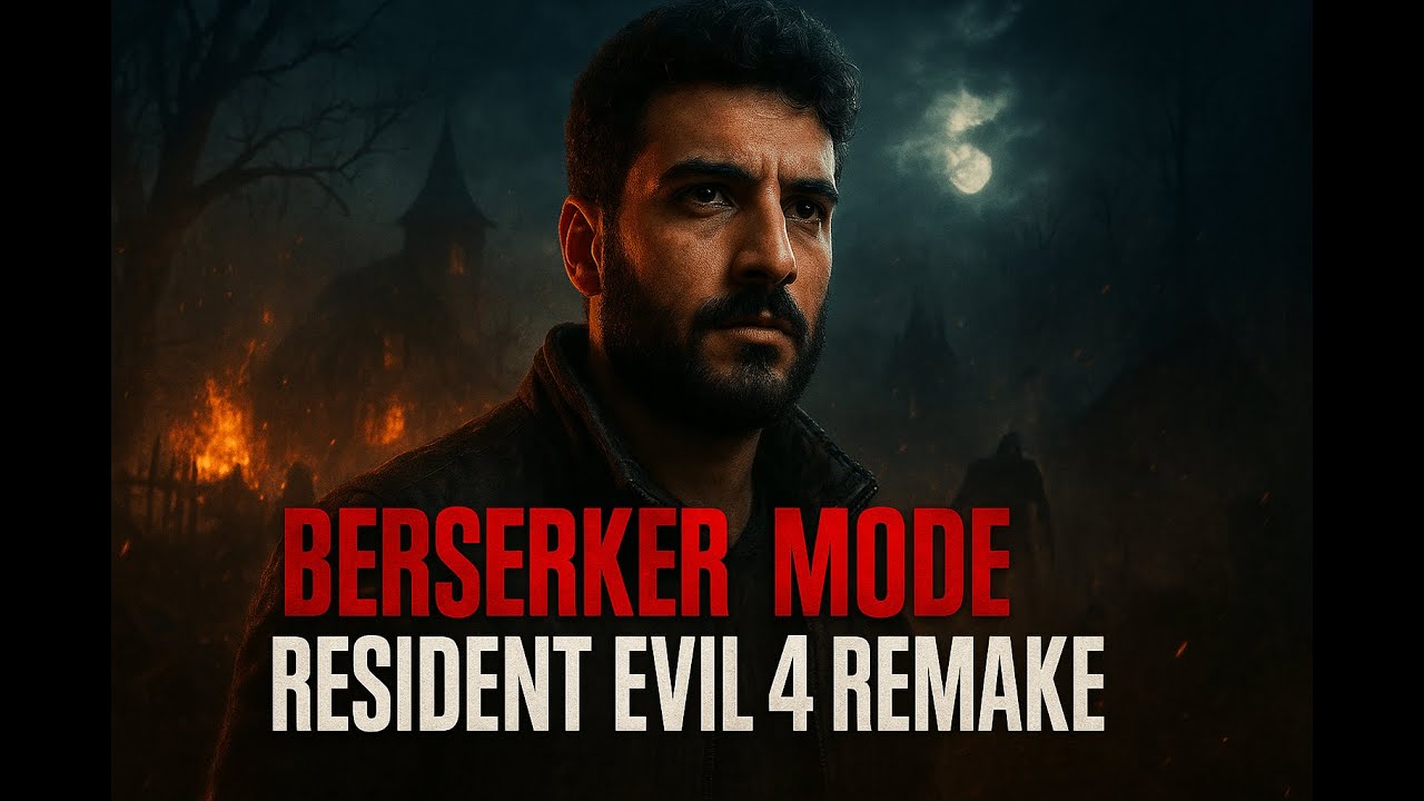 الحلقة الثالثة من تختيم resident evil 4 remake berserker مع المود