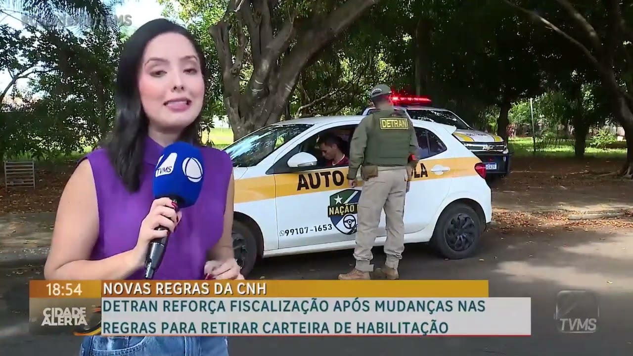 Dentran reforça fiscalização após mudanças nas regras para retirar carteira de habilitação