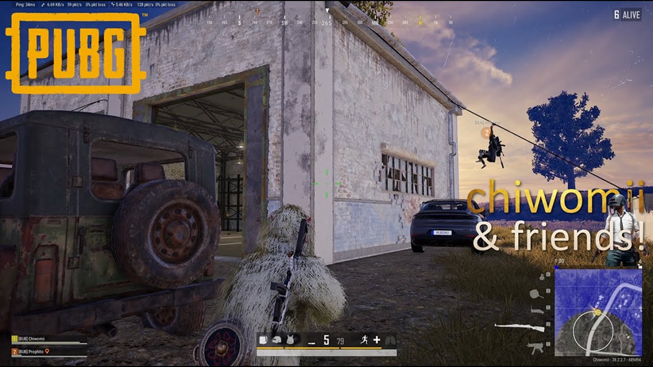 Absolutely AmaZIP-Lining! | chiwomii plays PUBG 🪂 #like #subscribe #pubg #pc #gaming #trending
