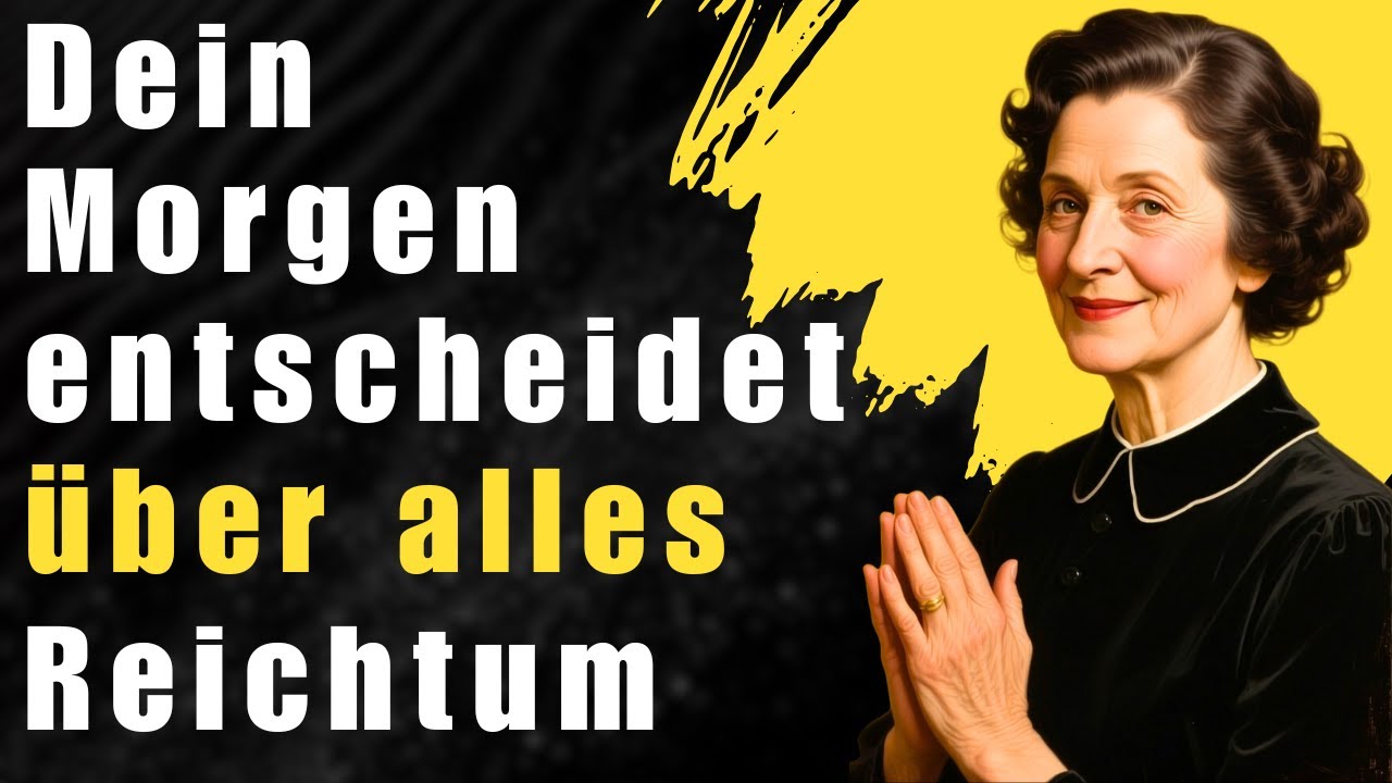 Diese Morgenroutine aktiviert Reichtum Fülle und Erfolg mit Florence Scovel Shinn sofort