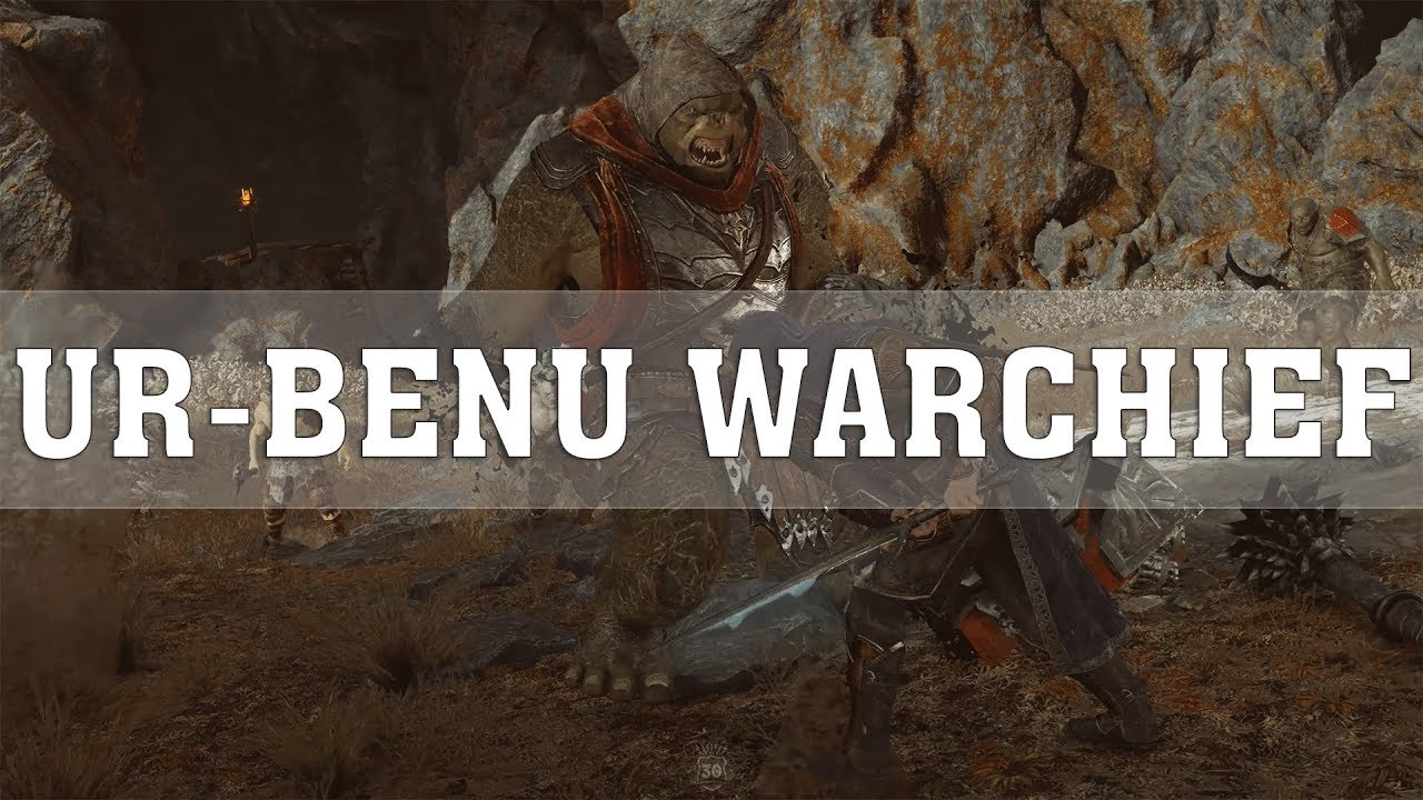 Shadow of War 4K PC Gameplay | Ur-Benu the Warchief | ThirtyIR