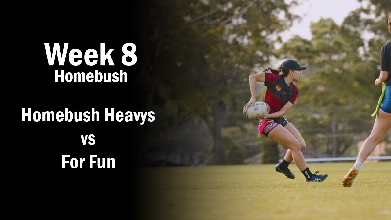 Homebush Heavys vs For Fun - Homebush Monday Oztag Div 1 - Week 8 ft Chan Mic'd up