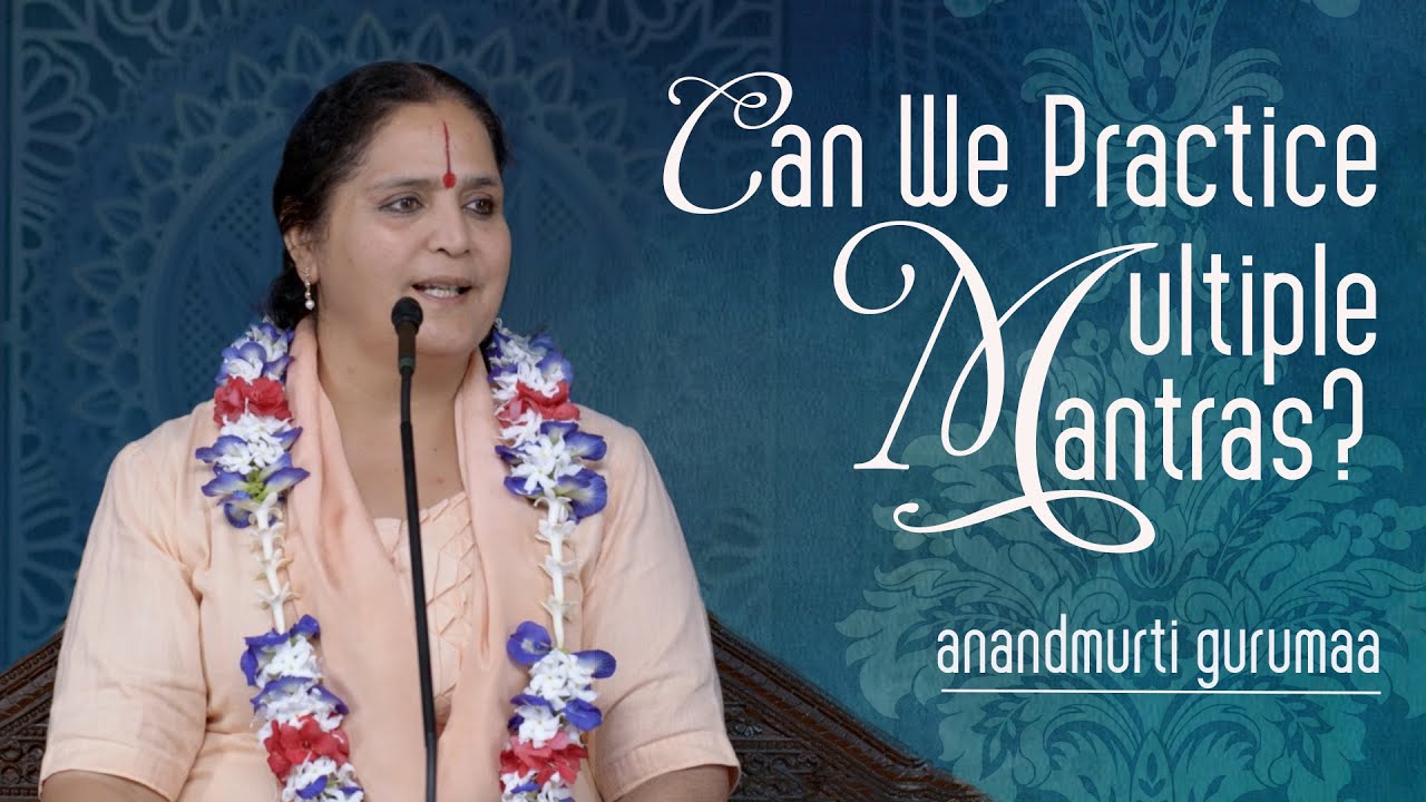 Can We Practice Multiple Mantras? | English Discourse | Anandmurti Gurumaa