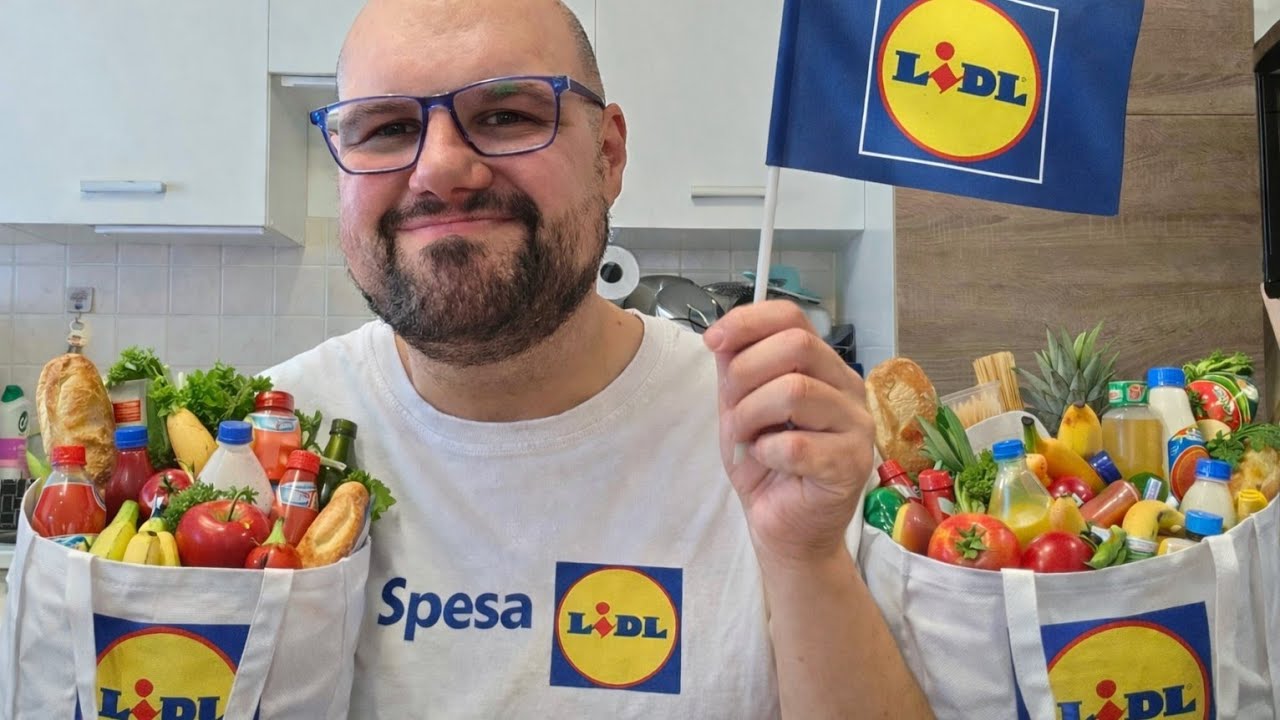 Svuota la Spesa LIDL per 2 settimane, completa e un po' Vegana, 130€ di bontà  😅 cosa mancano? Dolci