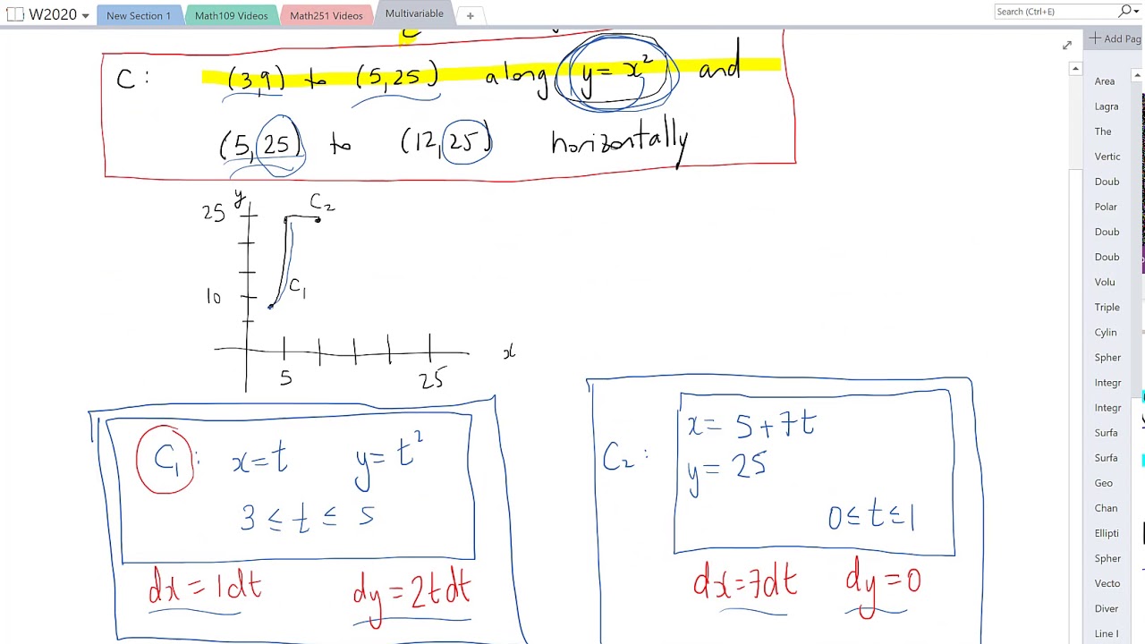 14.2 Line Integrals with respect to Coordinates