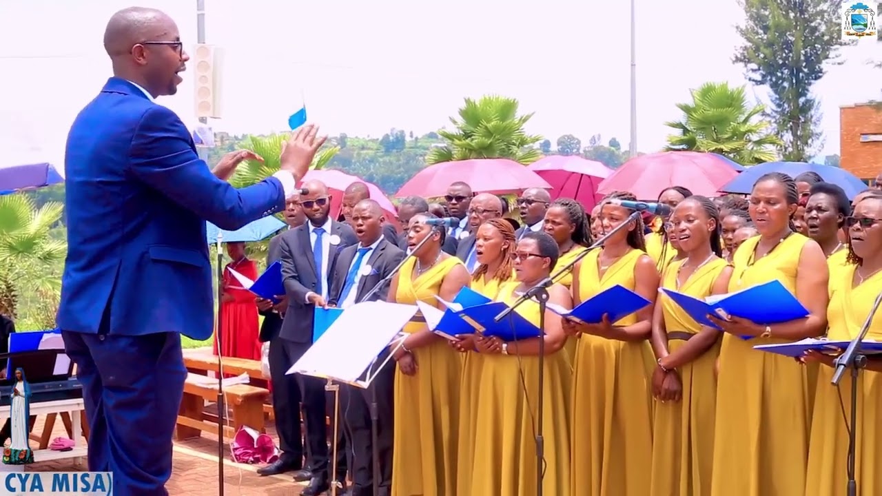 Misa y'urugendo nyobokamana rwa Diyosezi ya Ruhengeri i Kibeho