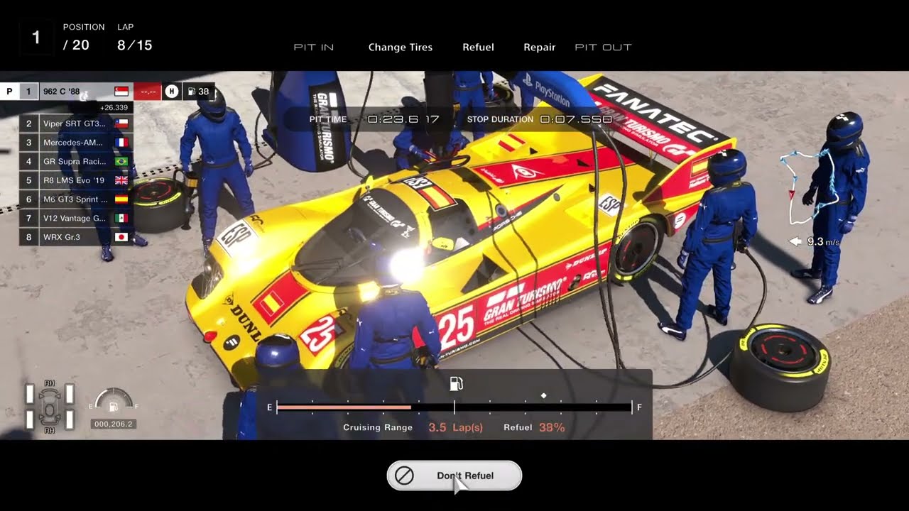 Gran Turismo 7 - Porsche 962 C '88 in Sardegna Road Circuit Endurance Replay (PS5 Pro - 60 FPS)