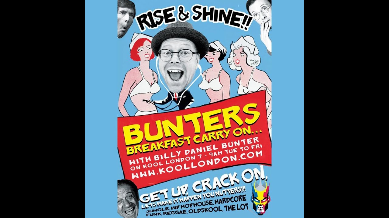 Billy Daniel Bunters Breakfast Carry On Kool FM Kool London 2.12.2020